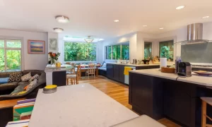 Open kitchen remodeling in Vancouver