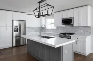 New design with more storage of kitchen renovation Vancouver