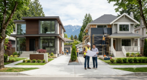 Custom home builders and home renovation project in Vancouver by Home Renovations BC.
